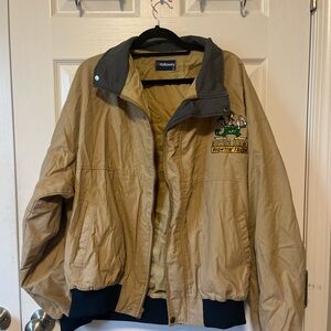 Vintage Holloway Notre Dame Bomber Jacket